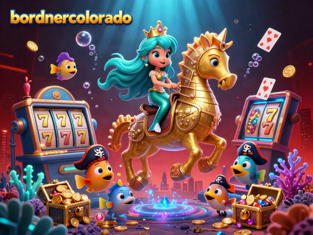 Experience the bordnercolorado jackpot with vibrant underwater casino gaming featuring a mermaid princess.
