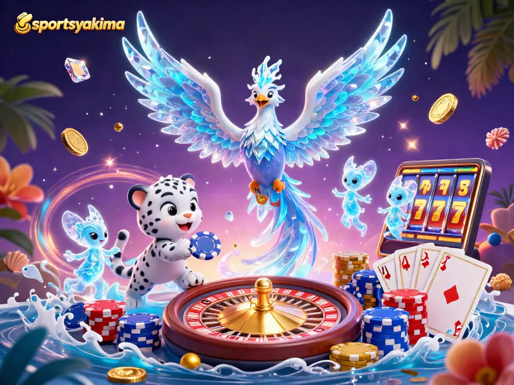 Place bets confidently with sportsyakima as the ice phoenix and allies spread joy and winnings.