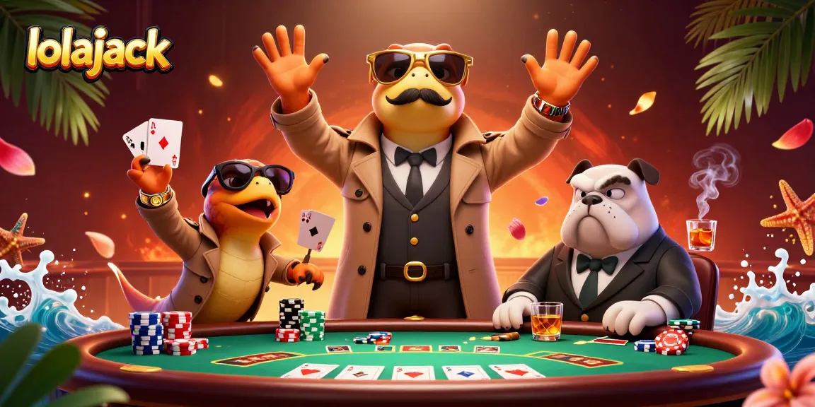 Experience the excitement at lolajack casino with three raptors in disguise entering a VIP lounge.